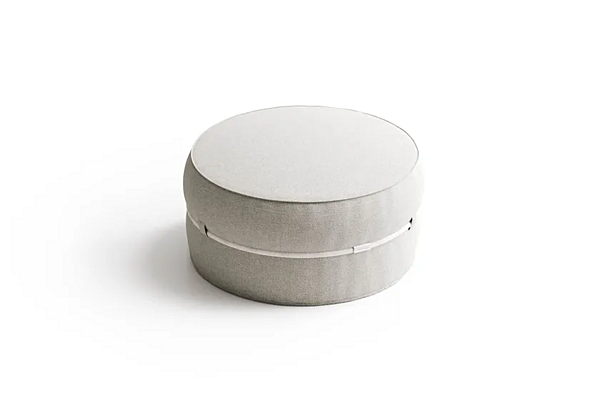Pouf da giardino rotondo in tessuto con copertura removibile Atmosphera Ponente CXPN.PF fabbrica ATMOSPHERA dall'Italia. Foto №7