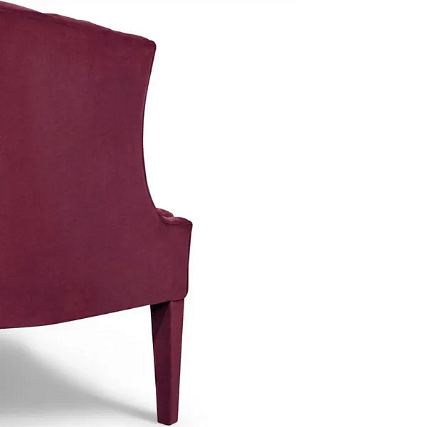 Poltrona con braccioli in velluto BRABBU collezione Begonia fabbrica BRABBU dall'Italia. Foto №5