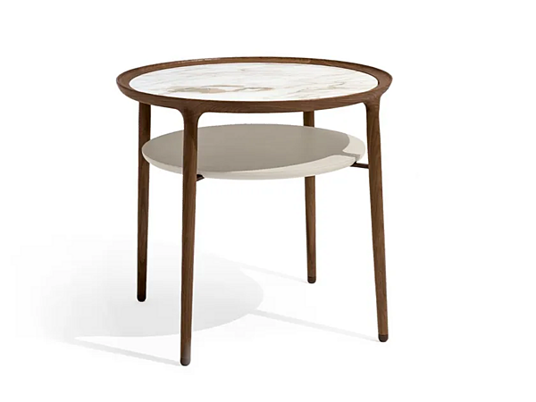 Tavolino da caffè rotondo in legno GIORGETTI collezione Romeo 53405, 53415 fabbrica GIORGETTI dall'Italia. Foto №1