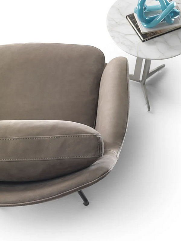 Poltrona girevole in tessuto con braccioli Marley FLEXFORM fabbrica FLEXFORM dall'Italia. Foto №7