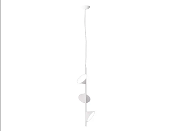 Lampada a sospensione in alluminio LED Orchid AXOLIGHT SP ORCHI3