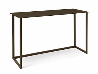 Tavolo console rettangolare in vetro Sofia Duomo Design