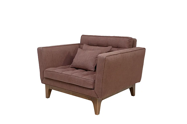 Poltrona in lino con braccioli Yvan CHELINI fabbrica CHELINI dall'Italia. Foto №6