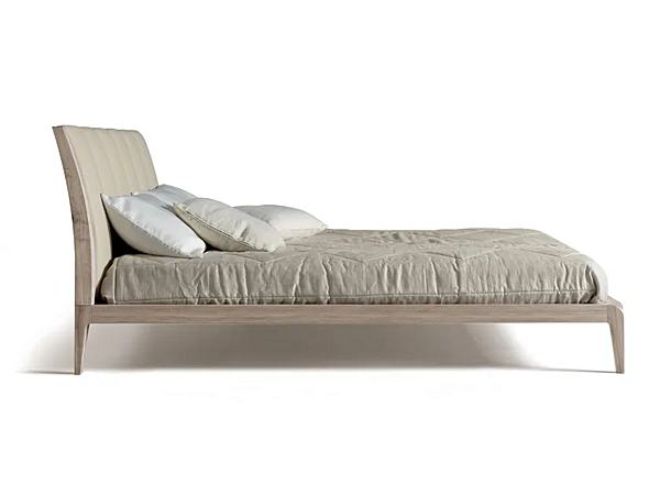 Letto matrimoniale in pelle con testata imbottita DALE Verso Nord P 612 fabbrica Dale Italia (by Cantiero) dall'Italia. Foto №3