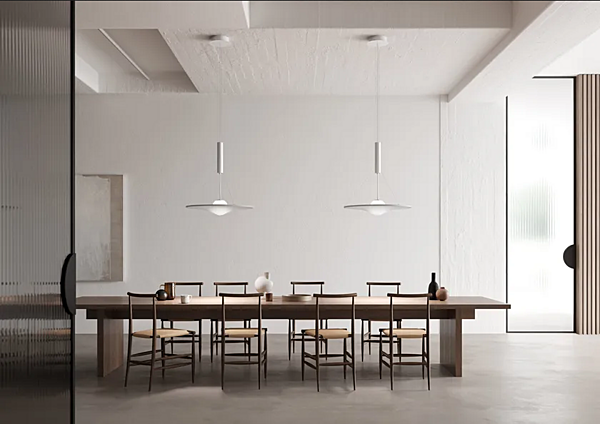 Lampada a sospensione LED regolabile in materiale AXOLIGHT Manto fabbrica Axolight dall'Italia. Foto №5