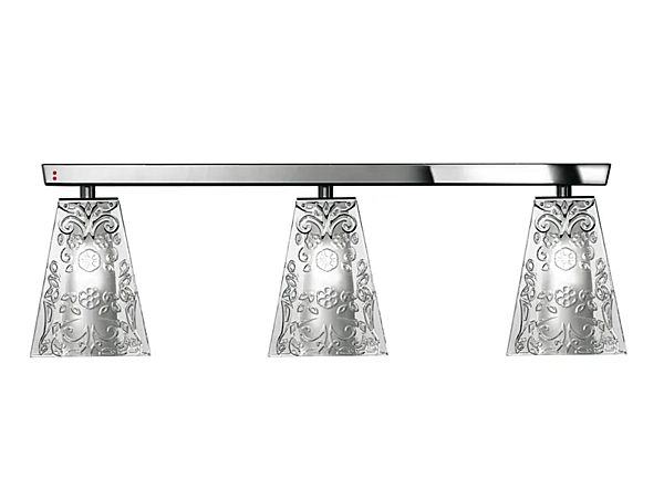 Lampada da soffitto in cristallo Vicky Fabbian fabbrica Fabbian dall'Italia. Foto №1