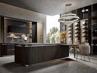 Cucina in ebano personalizzata Old Line Incanto 1 0