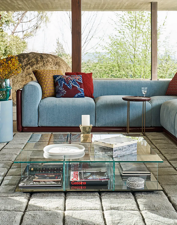 Divano angolare in tessuto Cornaro CASSINA fabbrica CASSINA dall'Italia. Foto №4