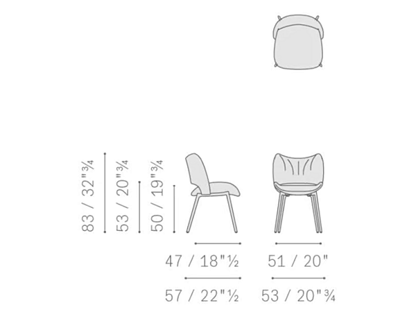 Poltrona con rivestimento in tessuto Nice Poltrona Frau fabbrica POLTRONA FRAU dall'Italia. Foto №10