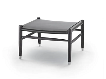 Pouf in pelle conciata Tessa S H FLEXFORM