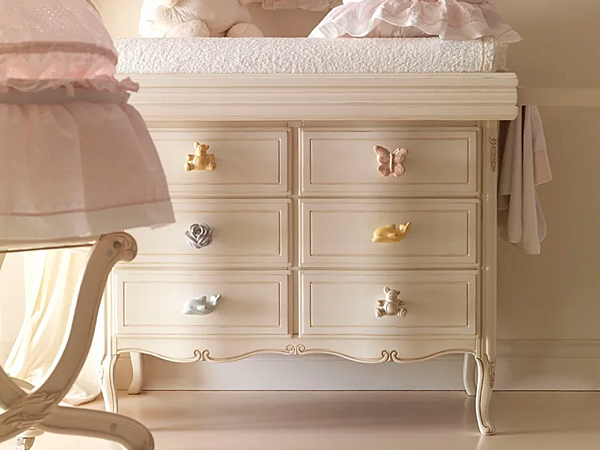 Comò in legno con fasciatoio Savio Firmino 3350 3350CAS fabbrica SAVIO FIRMINO dall'Italia. Foto №2