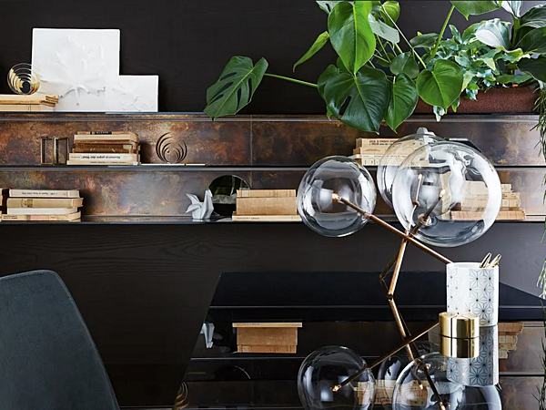 Storage wall modulare in vetro Elle Plus 10 Gallotti&Radice fabbrica Gallotti & Radice dall'Italia. Foto №4