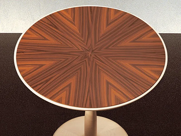 Tavolino da caffè rotondo in legno GIORGETTI OTI fabbrica GIORGETTI dall'Italia. Foto №3