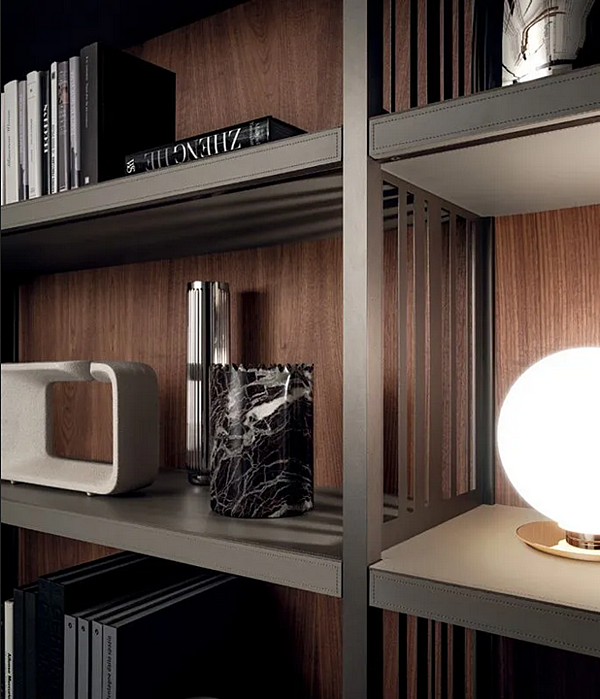 Libreria in legno freestanding con griglia i 4 Mariani fabbrica i 4 Mariani dall'Italia. Foto №5