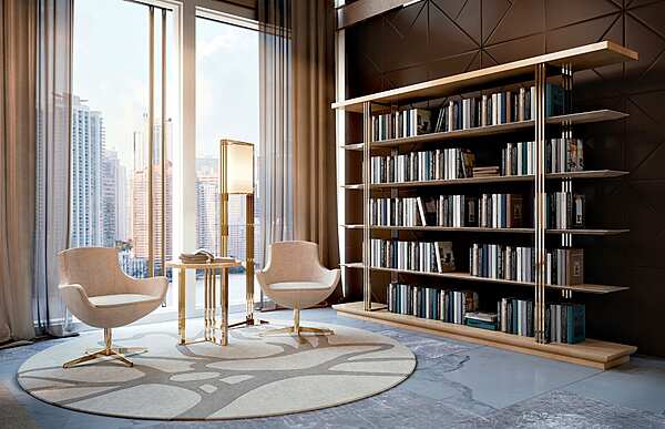 Poltrona in tessuto con base a 4 razze Bizzotto Italia collezione Symphony fabbrica Bizzotto Italia dall'Italia. Foto №5