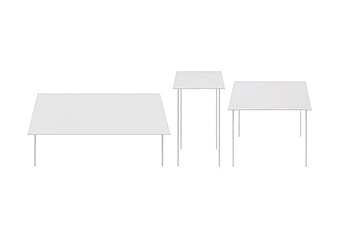 Tavolino da caffe DESALTO Softer Than Steel - small table 688