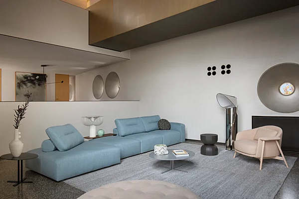 Divano angolare in tessuto My Taos Saba fabbrica SABA dall'Italia. Foto №7