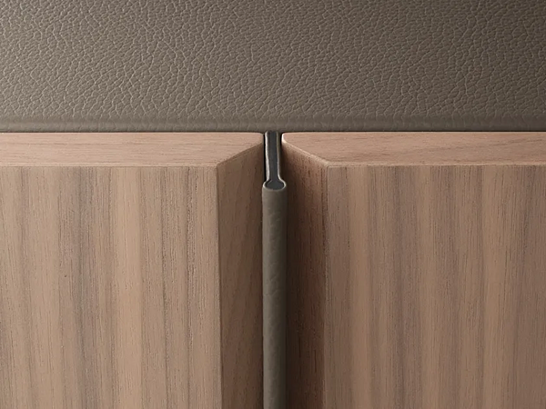 Scrivania rettangolare con base in noce e top in marmo GIORGETTI G-CODE 71200, 71205 fabbrica GIORGETTI dall'Italia. Foto №6