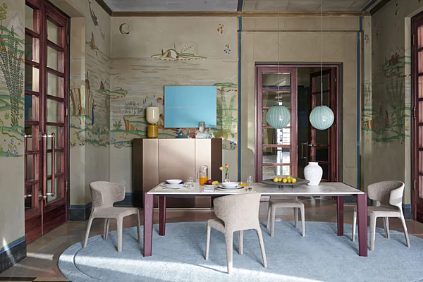 Tavolo rettangolare allungabile in MDF Longplane CASSINA fabbrica CASSINA dall'Italia. Foto №9