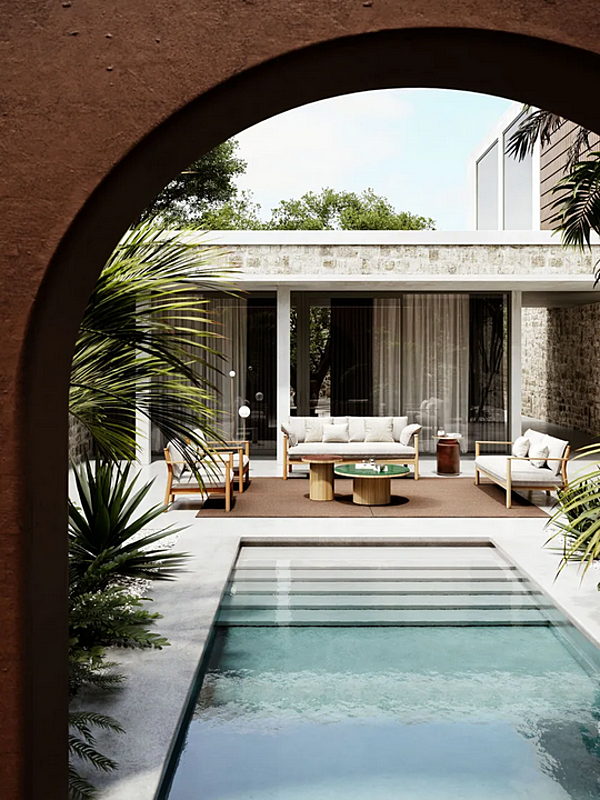 Poltrona da giardino con braccioli in materiale Apache Atmosphera fabbrica ATMOSPHERA dall'Italia. Foto №5