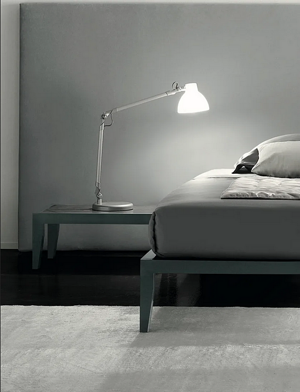 Sommier in legno con testiera imbottita Duomo Design Lera fabbrica Duomo Design dall'Italia. Foto №2