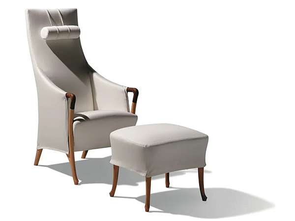 Poltrona in tessuto con poggiatesta GIORGETTI Progetti fabbrica GIORGETTI dall'Italia. Foto №1