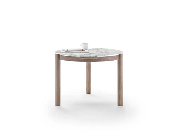Tavolino da caffè rotondo in marmo FLEXFORM Gustav fabbrica FLEXFORM dall'Italia. Foto №4