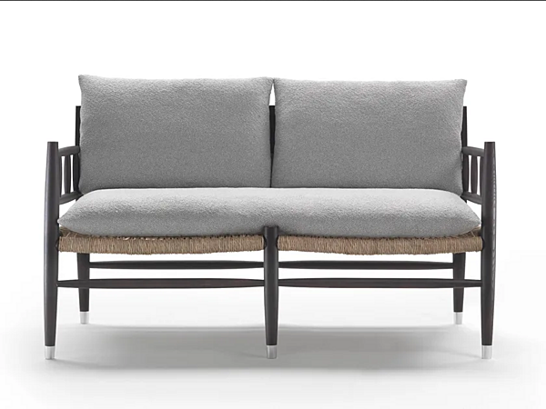 Divano piccolo in legno massello collezione Lee FLEXFORM fabbrica FLEXFORM dall'Italia. Foto №1