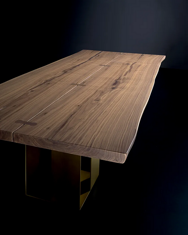 Tavolo rettangolare in legno massello Vero Cubica ARTE BROTTO L620, CUBICA fabbrica Arte Brotto dall'Italia. Foto №3
