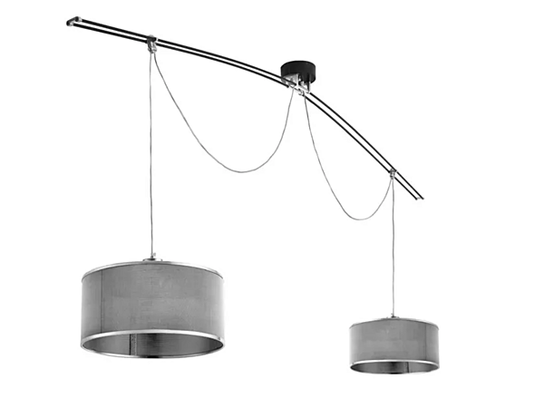 Lampada a sospensione LED con paralume in rete metallica Moove Doppia Lumina 751 fabbrica Lumina dall'Italia. Foto №1
