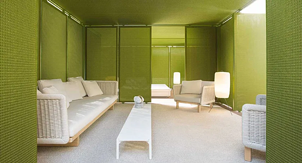 Gazebo in alluminio e legno Cabanne Modulo Quadro PAOLA LENTI fabbrica PAOLA LENTI dall'Italia. Foto №9