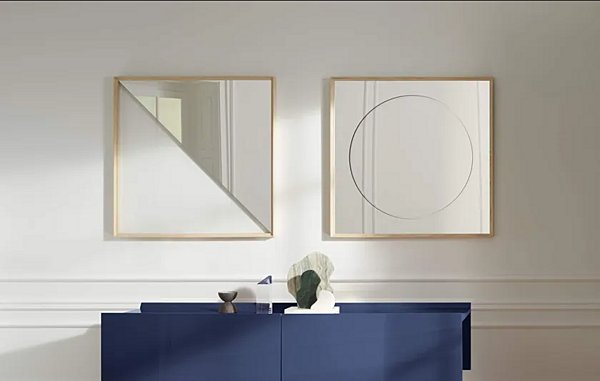 Specchio a muro quadrato con cornice CASSINA Deadline Eternal Sun 083 22/42 fabbrica CASSINA dall'Italia. Foto №4
