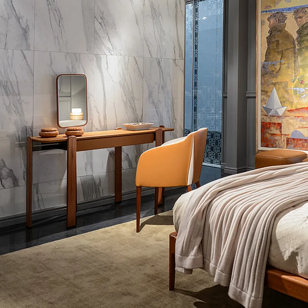 Tavolo da trucco in pelle FORMITALIA fabbrica FORMITALIA dall'Italia. Foto №4