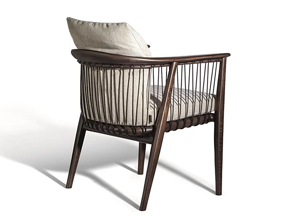 Poltrona con braccioli in tessuto Viola Poltrona Frau fabbrica POLTRONA FRAU dall'Italia. Foto №9