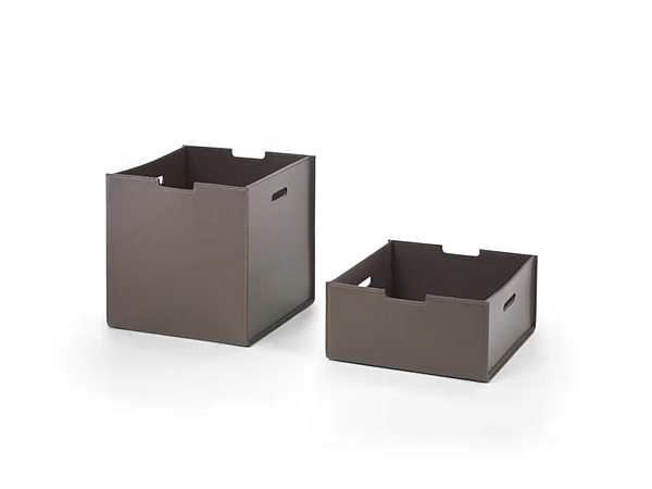 Scatola portaoggetti in pelle conciata FLEXFORM fabbrica FLEXFORM dall'Italia. Foto №1