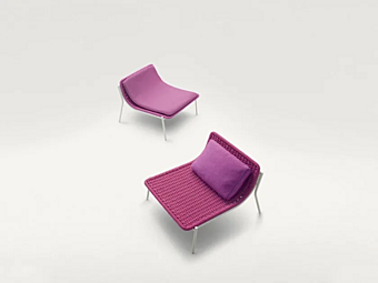 Poltrona da giardino in tessuto PAOLA LENTI Baia