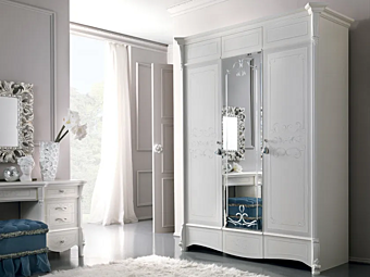 Armadio in legno con specchi CASA +39 PRESTIGE 320
