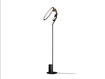 Lampada da terra in alluminio LED Cut AXOLIGHT PT CUT XXX fabbrica Axolight dall'Italia