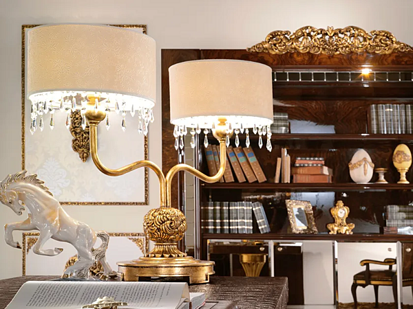 Lampada da tavolo in metallo Grand Royal A.R. Arredamenti L.94 + P.32 fabbrica A.R.ARREDAMENTI SRL dall'Italia. Foto №2