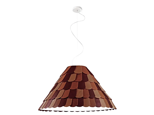 Lampada a sospensione in plastica Fabbian Roofer fabbrica Fabbian dall'Italia. Foto №6