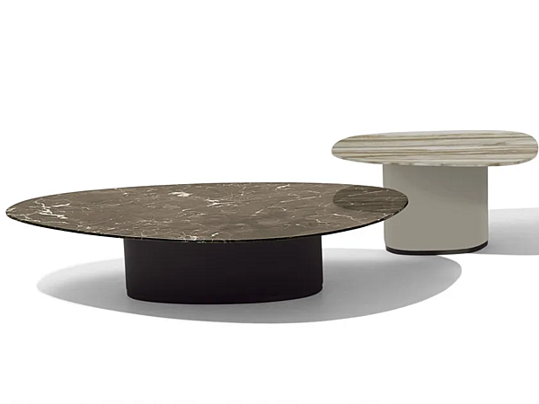 Tavolino da caffè in marmo Galet GIORGETTI fabbrica GIORGETTI dall'Italia. Foto №1