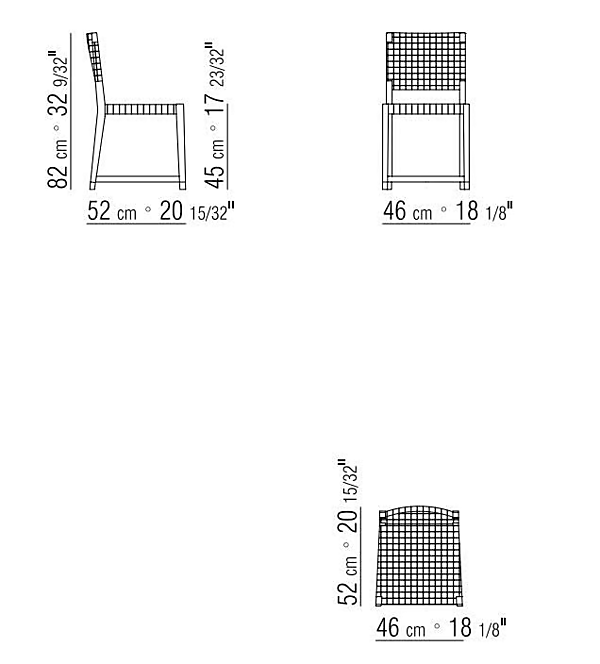 Sedia in PVC Dafne FLEXFORM fabbrica FLEXFORM dall'Italia. Foto №6