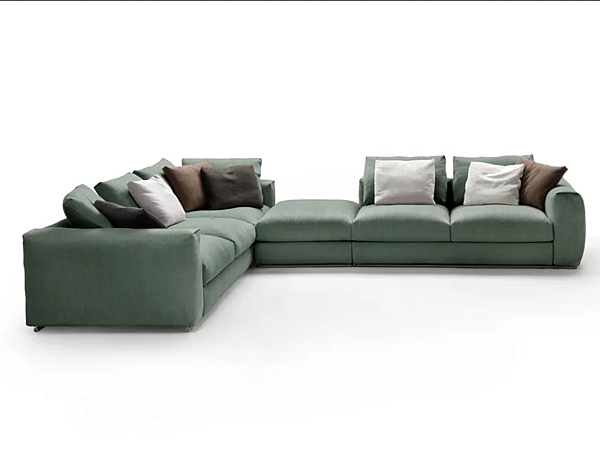 Divano angolare in tessuto Asolo FLEXFORM fabbrica FLEXFORM dall'Italia. Foto №1