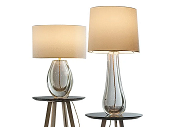 Лампа настольная из хрусталя ручной работы Colette e Hugo Paolo Castelli fabbrica Paolo Castelli dall'Italia