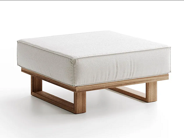 Pouf da giardino in tessuto tecnico quadrato Atmosphera collezione 9 Zero 9.0.PF fabbrica ATMOSPHERA dall'Italia. Foto №1