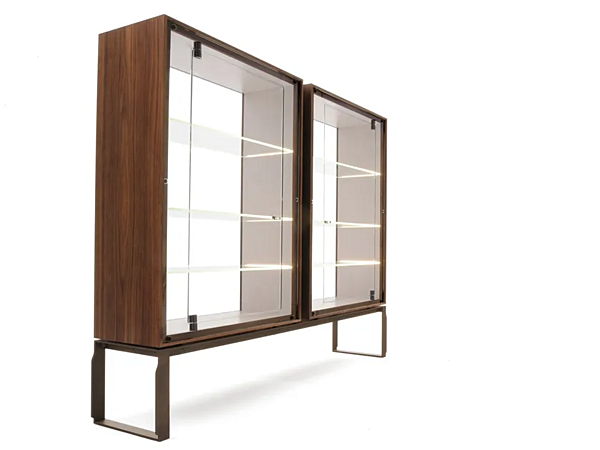 Vetrina in legno e vetro GIORGETTI collezione AEI 60000, 60005 fabbrica GIORGETTI dall'Italia. Foto №2