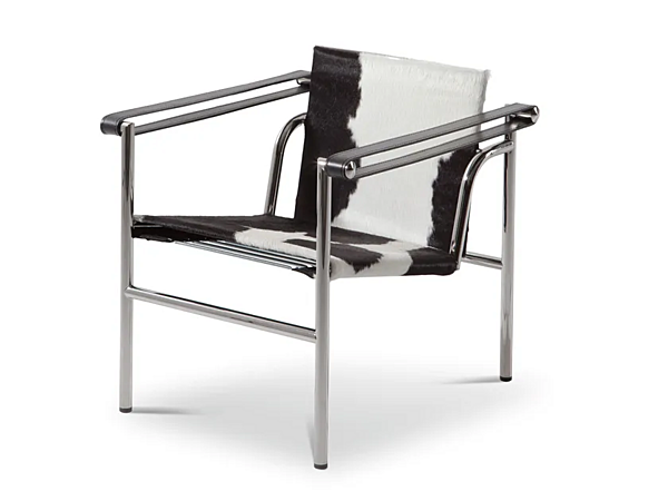Poltrona in pelle con braccioli CASSINA 1 fauteuil dossier basculant 001 fabbrica CASSINA dall'Italia. Foto №1