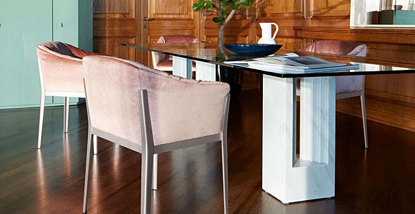 Тavolo rettangolare in marmo Delfi CASSINA fabbrica CASSINA dall'Italia. Foto №2