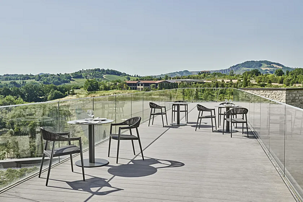 Base tavolo in acciaio grande leggera VARASCHIN fabbrica VARASCHIN dall'Italia. Foto №1