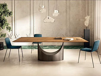 Tavolo in legno U Table 2490W LAGO 2490W